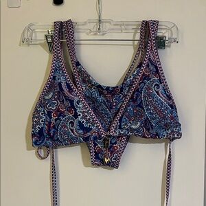 Paisley Print Bikini Set